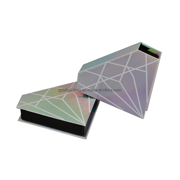 Hologram Diamond Eyelash Custom Packaging Box