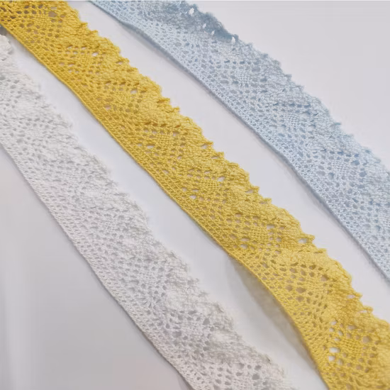 패션 코튼 레이스 트리밍 의류 액세서리